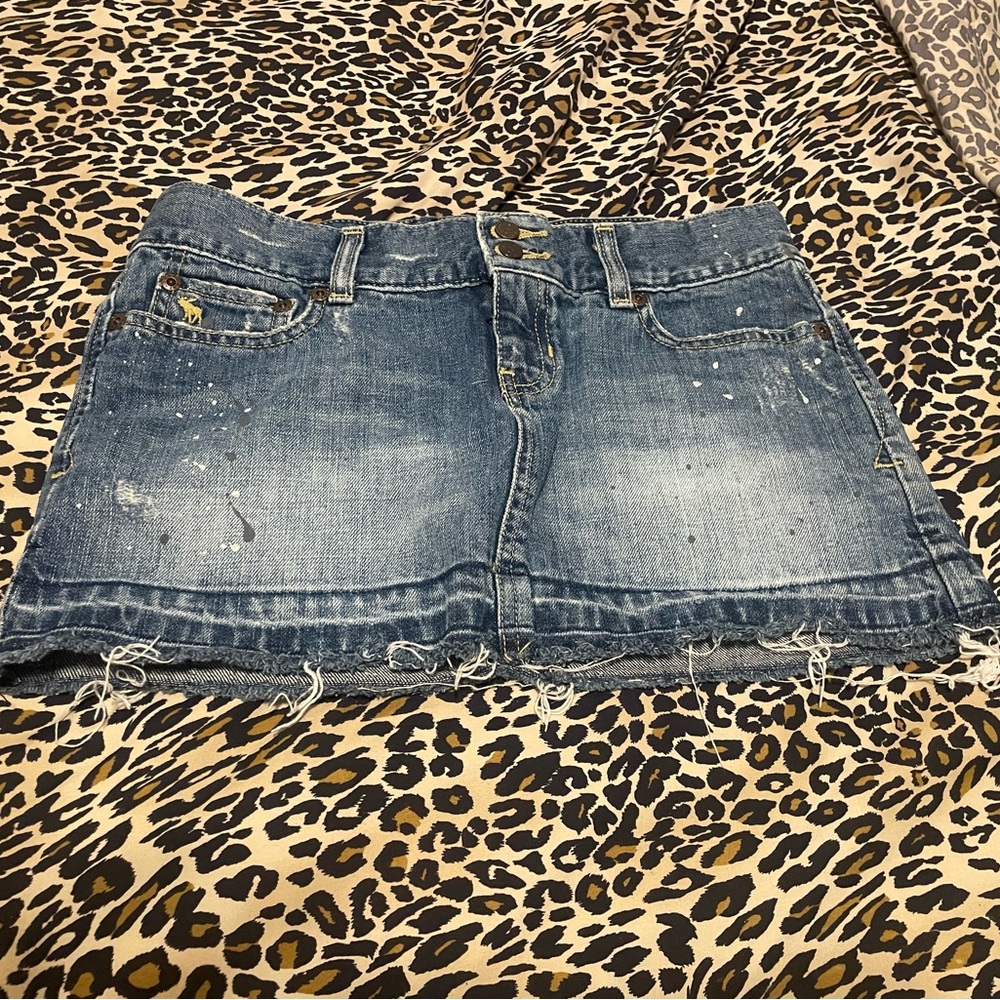 Abercrombie 2000s Denim Mini Skirt